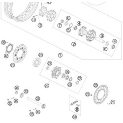60110060000 Rear Brake Disc KTM Adventure-990