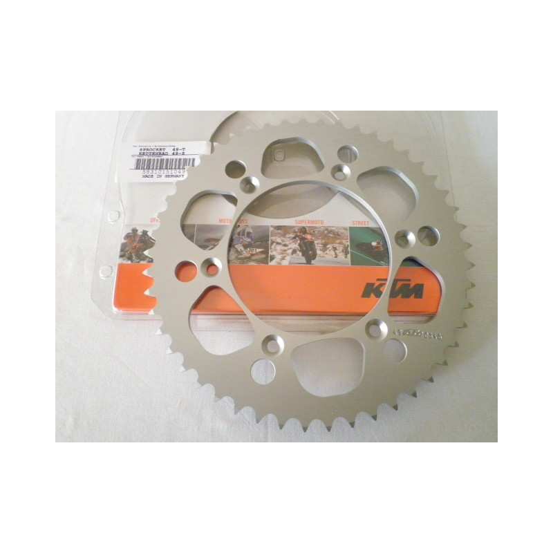 58310151049  Γρανάζι Οπίσθιο Αλουμινίου 49T KTM EXC-SX 