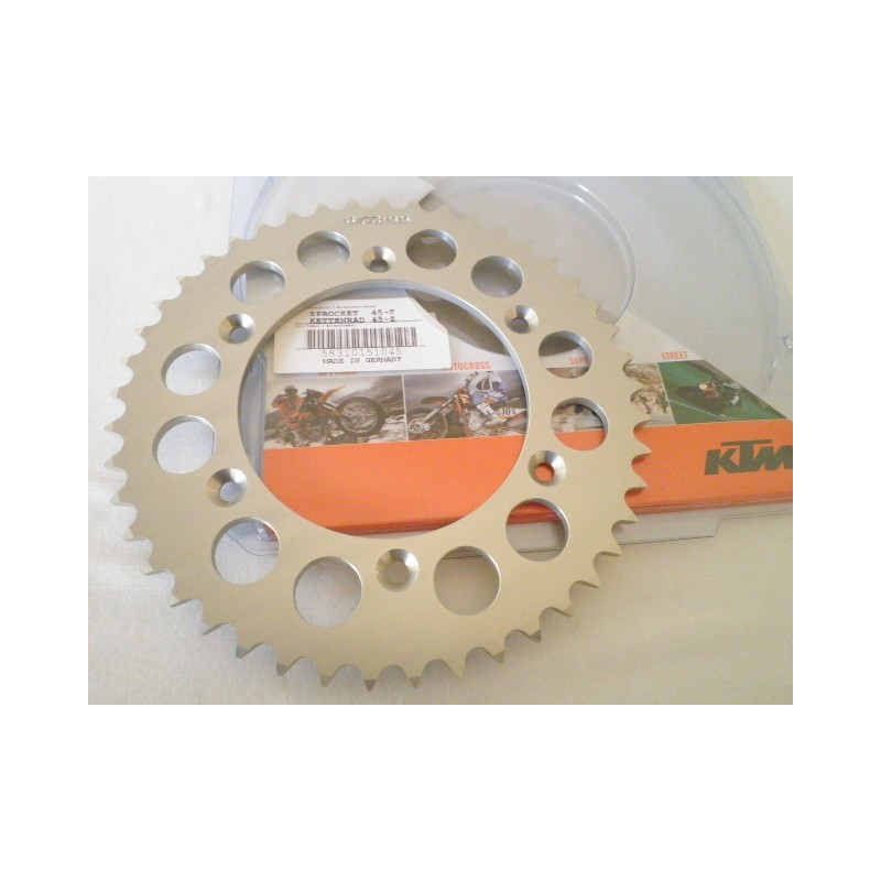 58310151045 Rear Sprocket Aluminium 45T KTM EXC / LC4