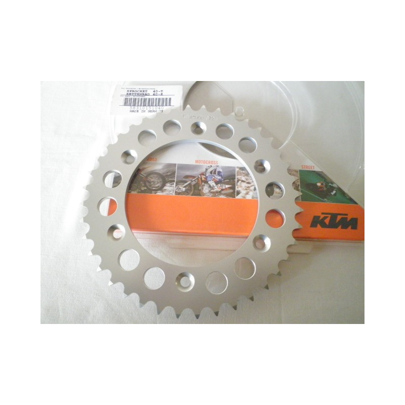 58310151040 Rear Sprocket Aluminium 40T KTM LC4 / DUKE