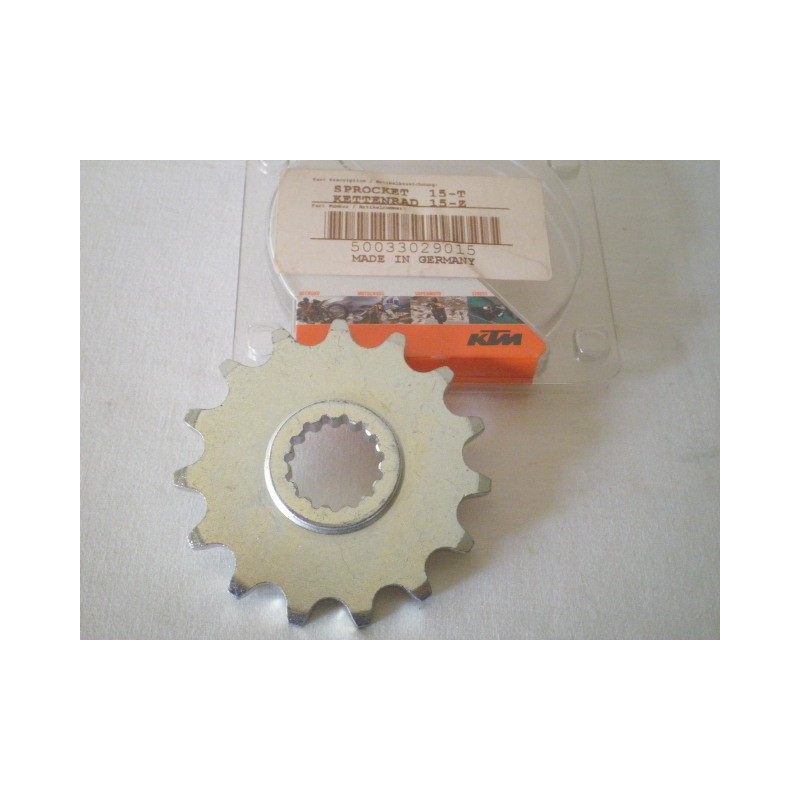50033029015  Front Sprocket 15T KTM EXC-SX