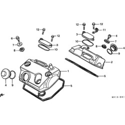 12391MF5750  Φλάντζα Κεφαλής Βαλβίδων Honda XRV-XLV-VT