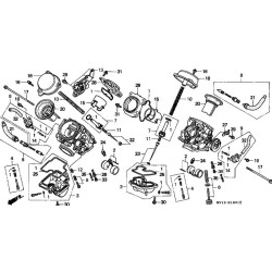 16010MAY000  Gasket Set Carburetor Honda XRV-750 Africa Twin