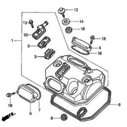 12391MZ8650  Gasket Head Cover Honda XL-650V Transalp