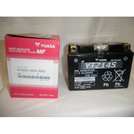 31500MCRD02  Honda Battery YTZ-14S