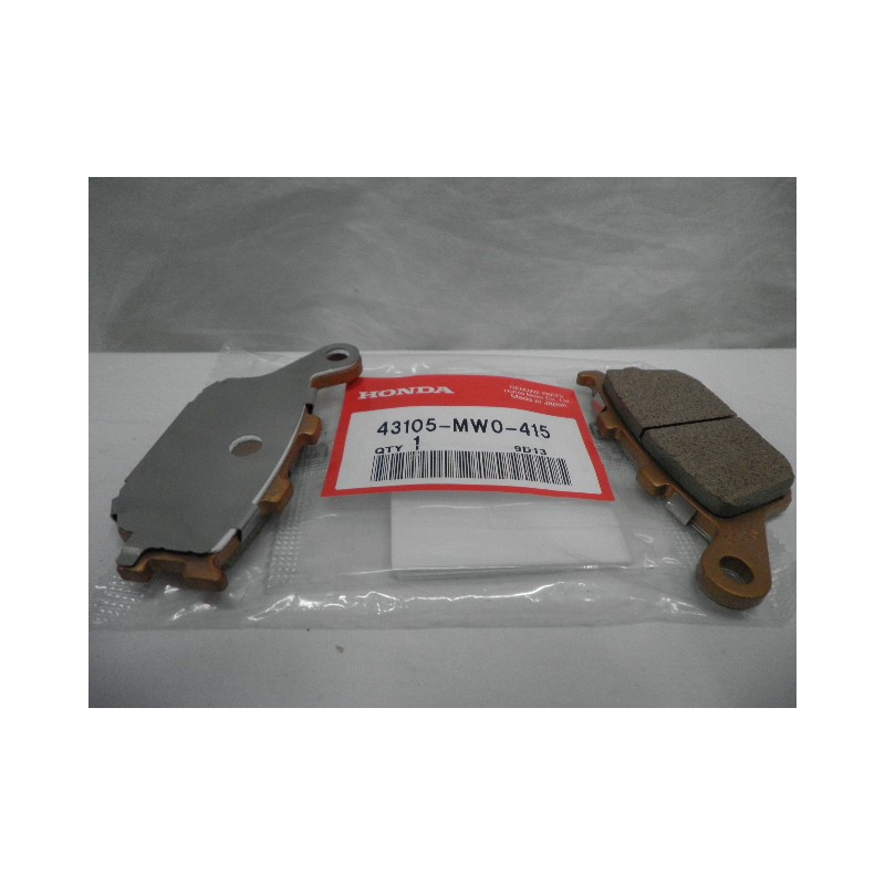43105MW0415  Τακάκια Οπίσθια Honda CBR/CBF