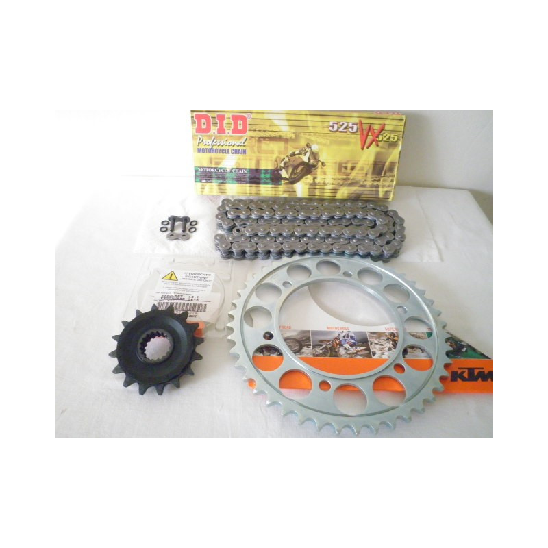 DIDVX1LC8  Σετ Γρανάζια Αλυσίδα KTM ADV. 950/990 16-45