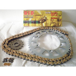DIDVXGRMZ2503  D.I.D VX Χρυσή Σετ Γρανάζια-Αλυσίδα Suzuki RMZ-250 '10-'11