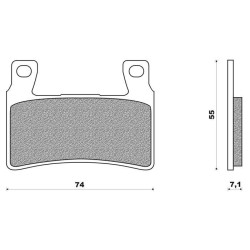 FDB2079ST Ferodo Front Brake Pads Honda CB-1300 CBR-600-900RR