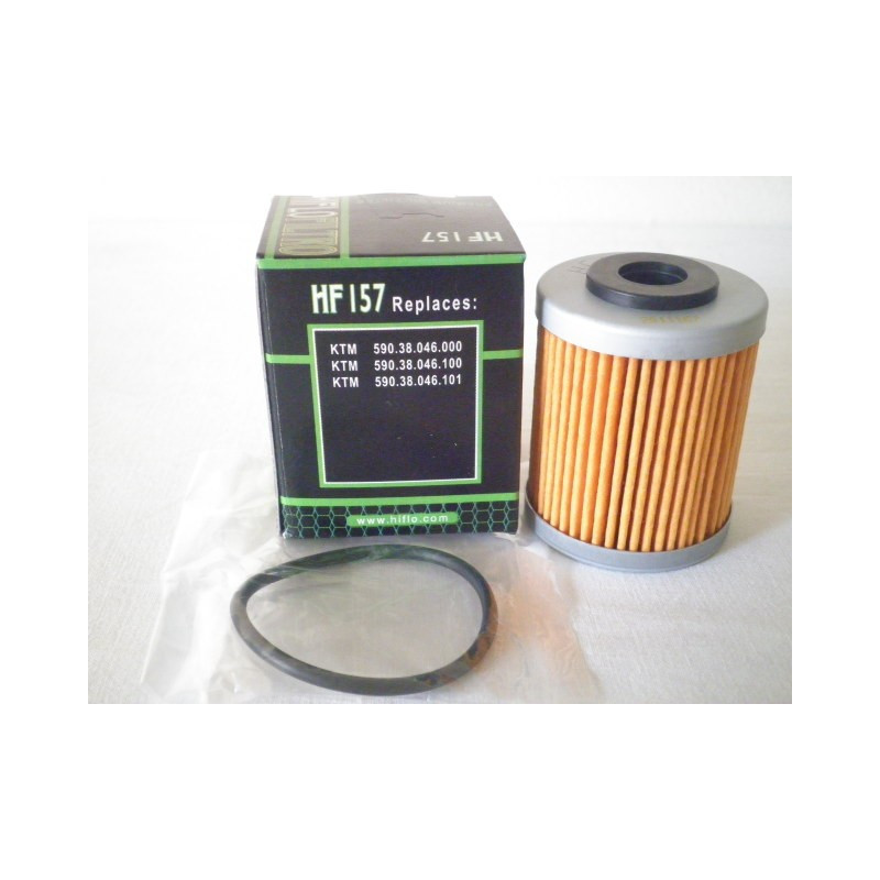 HF157 Hiflofiltro Oil Filter KTM EXC-400/520/525 SX-400/520/525 (short)