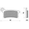 37-109202  ProX Rear Brake Pads KTM SX-65/85