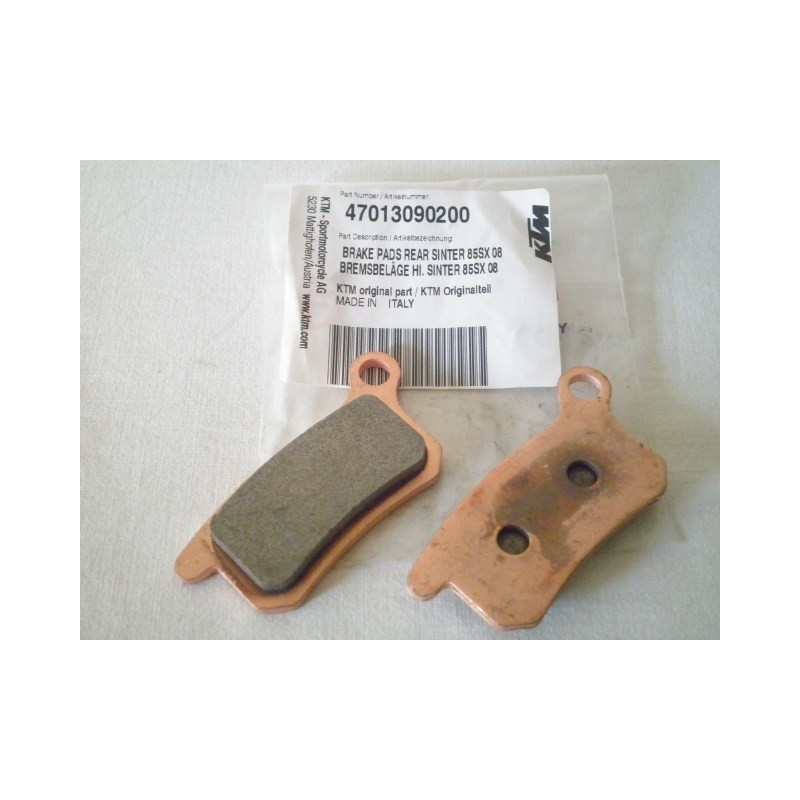 47013090200 Rear Brake Pads KTM SX-85 '03-'10