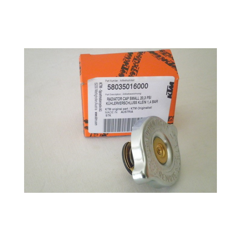 58035016000 Radiator Cap Small KTM LC-4 LC-8 1,4 Bar