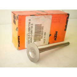 59436031000  Βαλβίδα Εξαγωγής Τιτανίου KTM SX-450  '03-'06