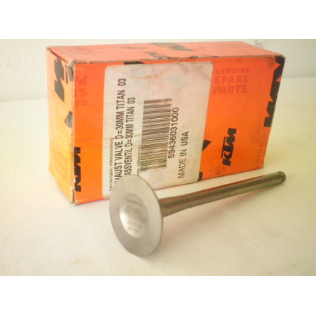 59436031000  Exhaust Valve Titan KTM SX-450  '03-'06 
