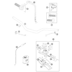54802031000 KTM Clutch Lever Brembo EXC/SX