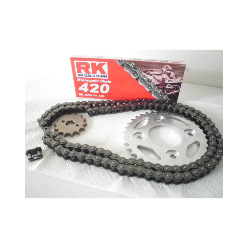 RKSETC90   RK Drive Chain Set Honda C-90 Cub