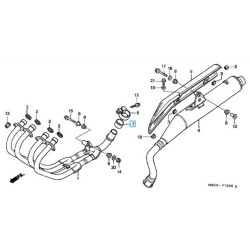 18392MG7750  Φλάντζα Εξάτμισης Honda CB-600 Hornet CBF-600