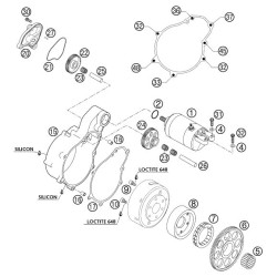 58440020079  KTM Freeweel Gear 79T LC-4