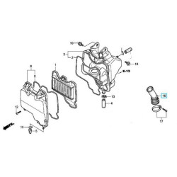 17253KPH700  Εισαγωγή Φίλτρου Αέρος Honda ANF-125 i Innova '07-'10