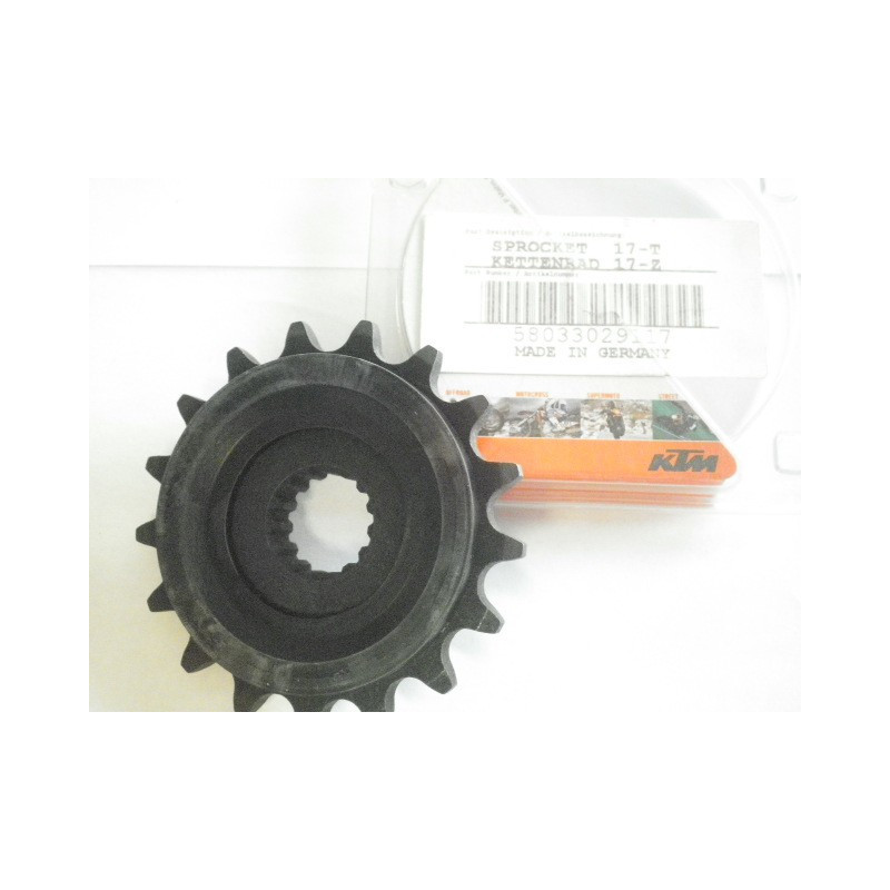 58033029117  Front Sprocket Damp. 17T KTM LC-4 640-690
