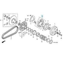 22535KVZ630  Σιαγώνες Φυγοκεντρικού Honda SH-300 '09-'11