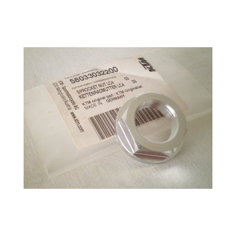 58033032200 Παξιμάδι Εμπρός Γραναζιού KTM LC-4 640-690