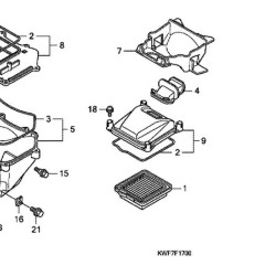 17211KWF950  Φίλτρο Αέρος Honda CBF-125