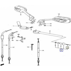 5620041822  Αντίβαρο Τιμονιού Suzuki GSXR-1000-750-600