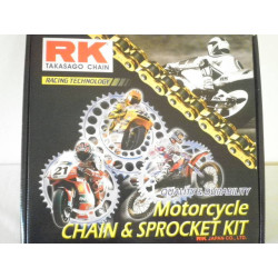 RKKDX200  Drive Chain Set RK Kawasaki KDX-200 