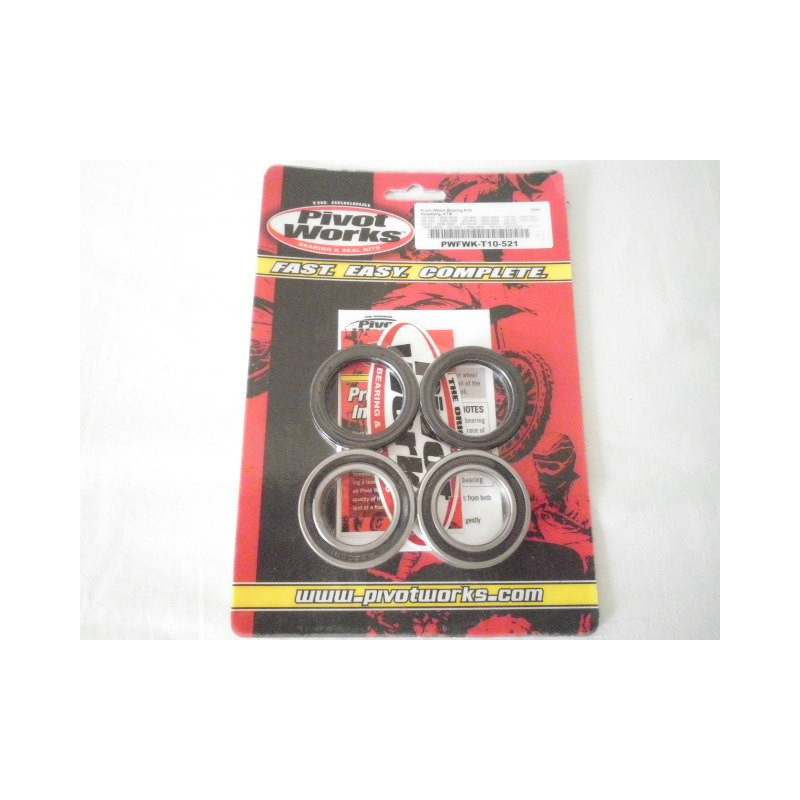 PWFWK-T10-521  PivotWorks Σετ Ρουλεμάν-Τσιμούχες Εμπρός Τροχού KTM EXC-SX '03-'12