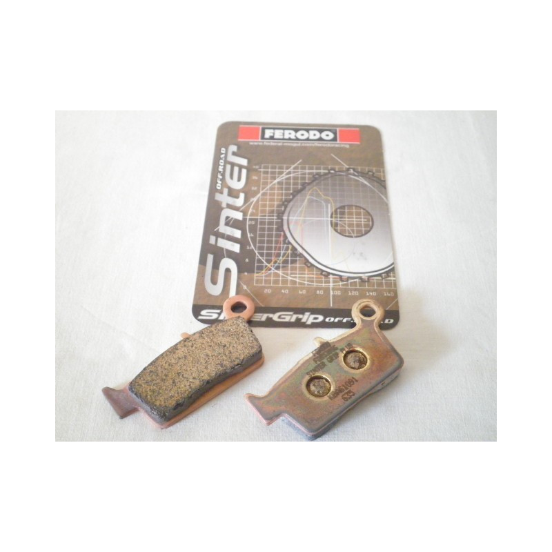 FDB539SG  Ferodo Rear Brake Pads Suzuki RM-125-250 RMX-250 DRZ-400
