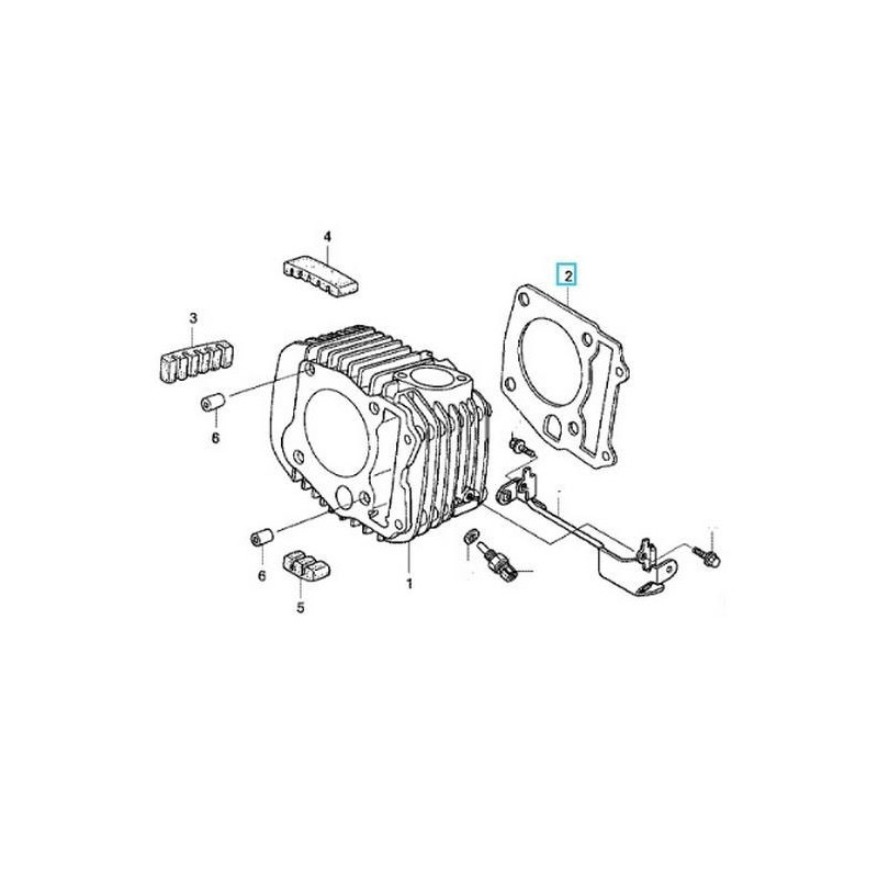 12191KPH901  Cylinder Base Gasket Honda ANF-125 Innova  