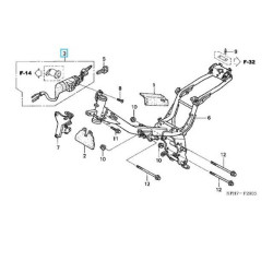 35010KPH970  Key Set Honda ANF-125 Innova '03-'06