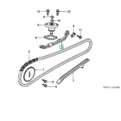 14510KPH880  Οδηγός Καδένας Εκκεντροφόρου Honda ANF-125 Innova 