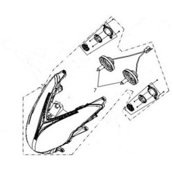 Λάμπα Εμπρός Φανού 12V 35/35W (HS1) SYM GTS-300 EFI-F4 Citycom-300i