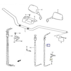 5820004F00  Clutch Cable Suzuki XF-650 Freewind