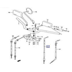 5820001DA0  Clutch Cable Suzuki GS-500 '03-'06