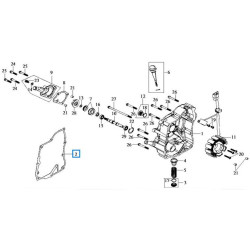 11394H9A000  Φλάντζα Βολάν Sym HD-200 Joyride-200