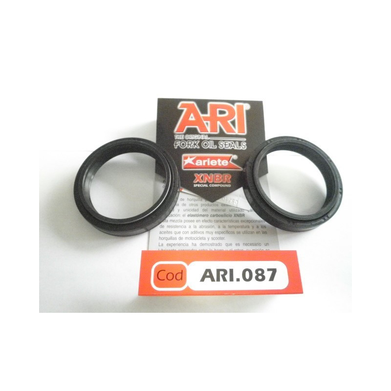 ARI087  Ariete Front Fork Oil Seals Set 46X58.1X9.5/11.5 Suzuki GSX-1400 SV-1000