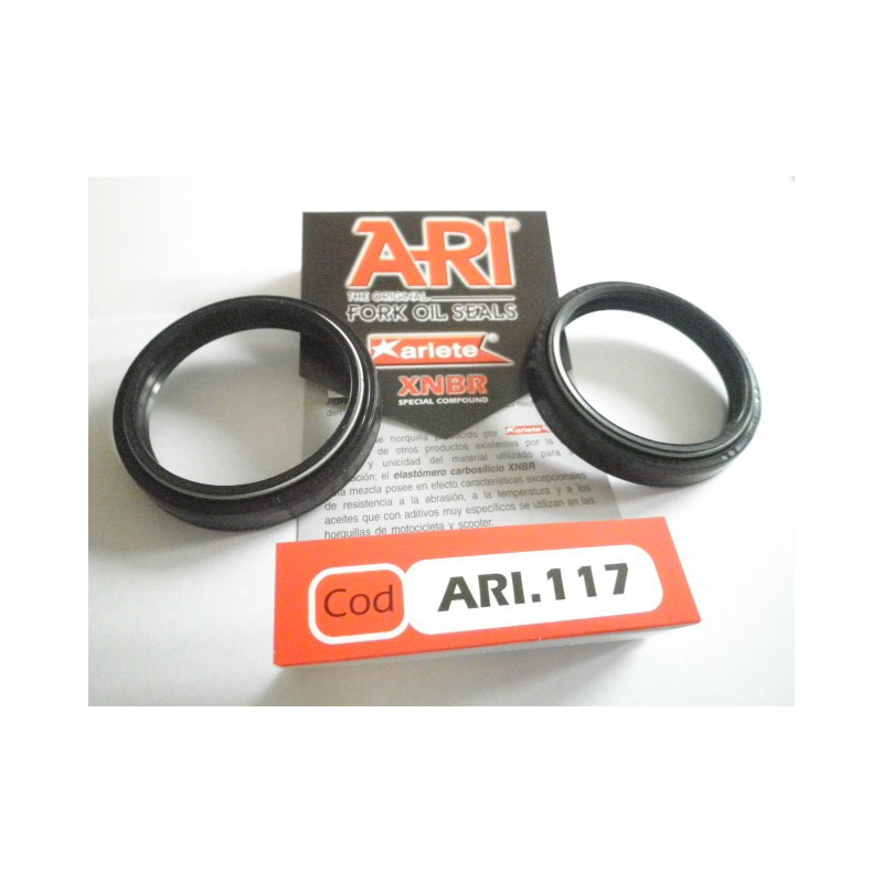 ARI087  Ariete Front Fork Oil Seals Set 48X58.2X8.5/10.5 Honda CRF-250R '10-'13