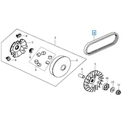 93018728  Bando Drive Belt Sym HD-200  