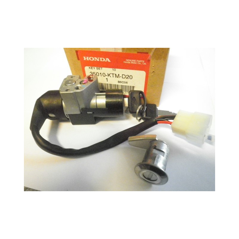 35010KTMD20  Key Set Honda ANF-125i Innova '07-'12