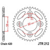 JTR212.35  JT Rear Sprocket Honda ANF-125 Innova (35t.)