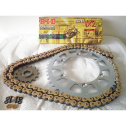 DIDVXGZ750 D.I.D VX Χρυσή Σετ Γρανάζια-Αλυσίδα Kawasaki Z-750