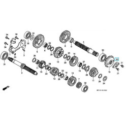 23811MV1000  Front Sprocket Plate Fixing Honda XRV-750 Africa Twin
