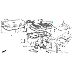 17210MCB960  Air Filter Honda XL-650V Transalp 