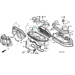 17210MFJD00  Φίλτρο Αέρος Honda CBR-600RR '07-'11