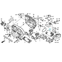 17210MFGD02 Φίλτρο Αέρος Honda CB-600 Hornet '07-'11