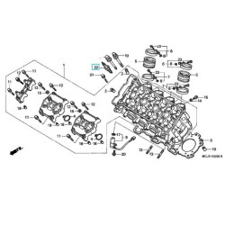 980595991U  Spark plug IMR9A-9H Honda CBR-600 CBR-900RR CBR-1100XX Blackbird